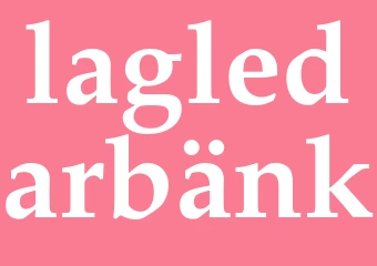 Synonym lagledarbänk