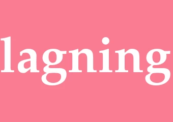 Synonym lagning
