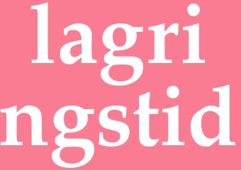 Synonym lagringstid