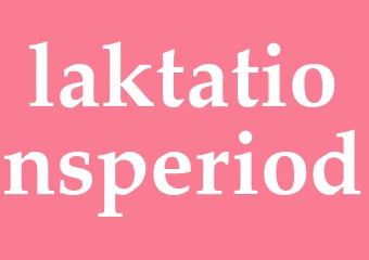 Synonym laktationsperiod