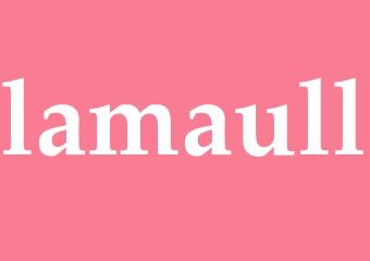 Synonym lamaull