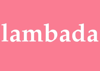Synonym lambada