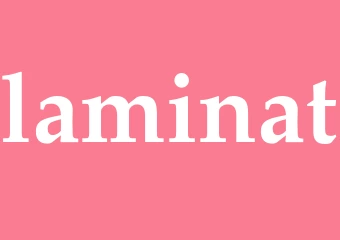 Synonym laminat