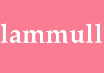 Synonym lammull