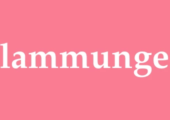 Synonym lammunge