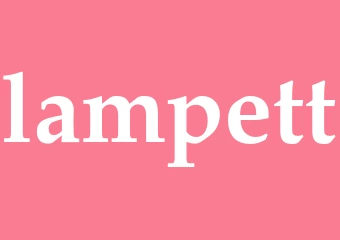 Synonym lampett