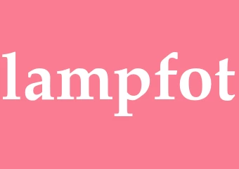 Synonym lampfot