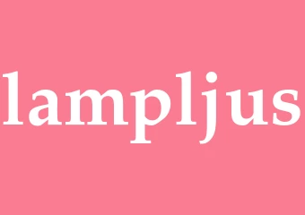 Synonym lampljus
