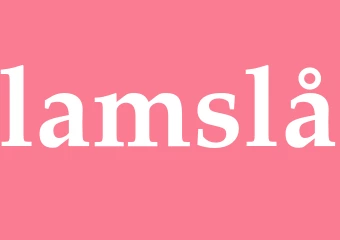 Synonym lamslå