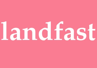 Synonym landfast