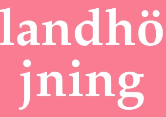 Synonym landhöjning