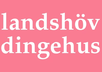 Synonym landshövdingehus