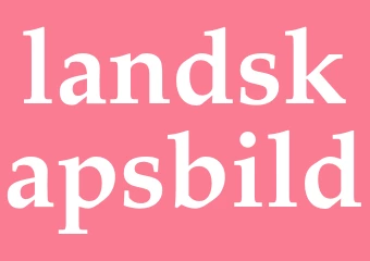 Synonym landskapsbild
