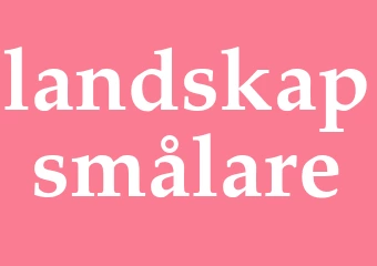 Synonym landskapsmålare