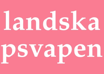 Synonym landskapsvapen