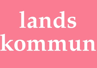 Synonym landskommun