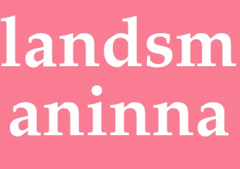 Synonym landsmaninna