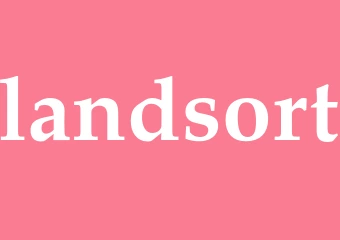 Synonym landsort