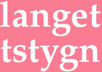 Synonym langettstygn