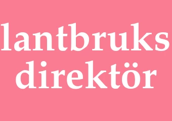 Synonym lantbruksdirektör