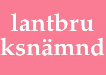 Synonym lantbruksnämnd