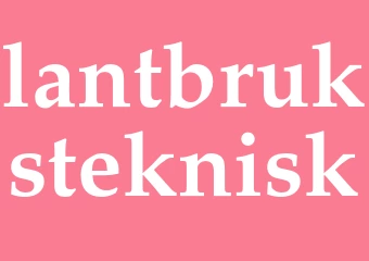 Synonym lantbruksteknisk