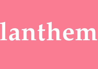 Synonym lanthem