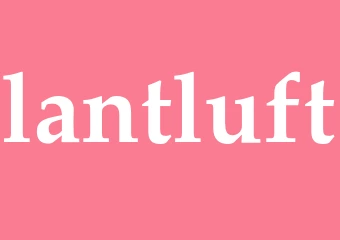 Synonym lantluft