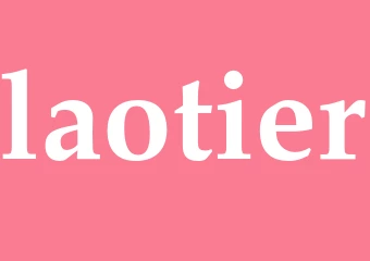 Synonym laotier