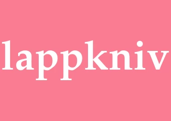 Synonym lappkniv