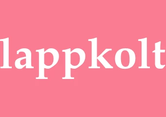 Synonym lappkolt