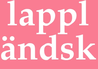 Synonym lappländsk