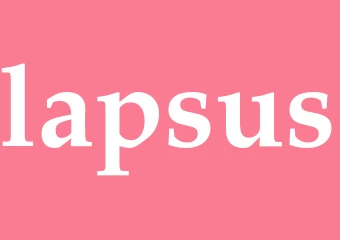 Synonym lapsus