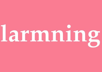 Synonym larmning