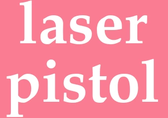 Synonym laserpistol