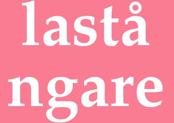 Synonym lastångare