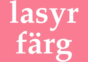Synonym lasyrfärg