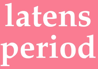 Synonym latensperiod