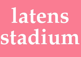 Synonym latensstadium