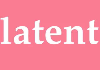 Synonym latent