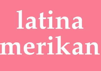 Synonym latinamerikan