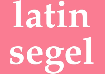 Synonym latinsegel