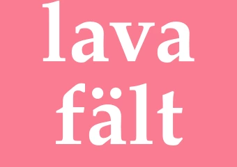 Synonym lavafält