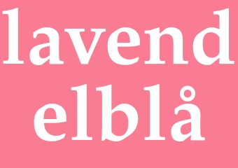 Synonym lavendelblå