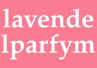 Synonym lavendelparfym