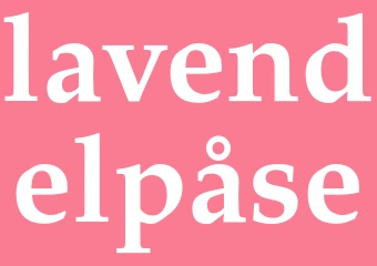 Synonym lavendelpåse
