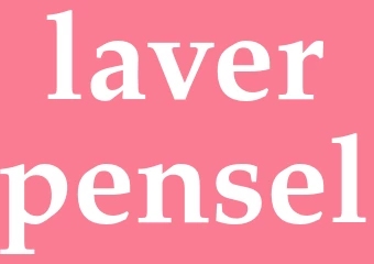 Synonym laverpensel
