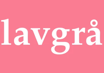 Synonym lavgrå