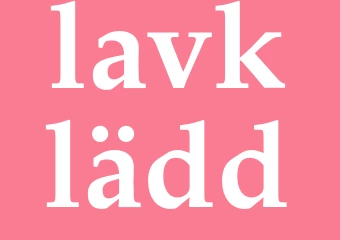 Synonym lavklädd