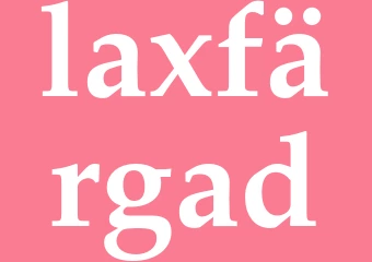 Synonym laxfärgad